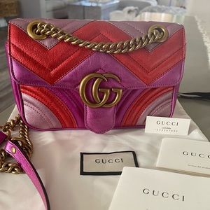 Gucci GG Marmont Matelasse Mini Shoulder Bag